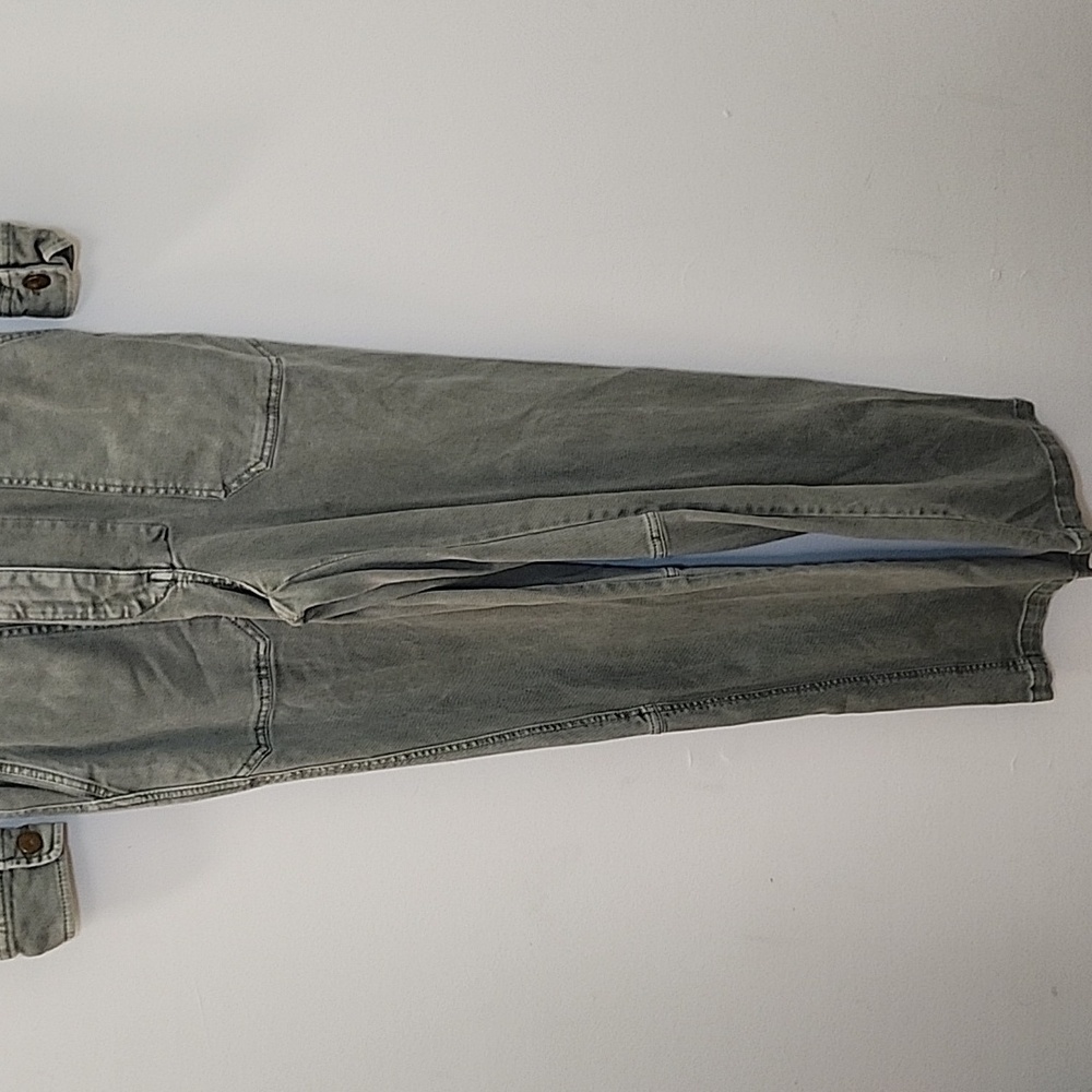 Faherty Women's Olive Overland Twill Jumpsuit Size XS - Picture 8 of 15
